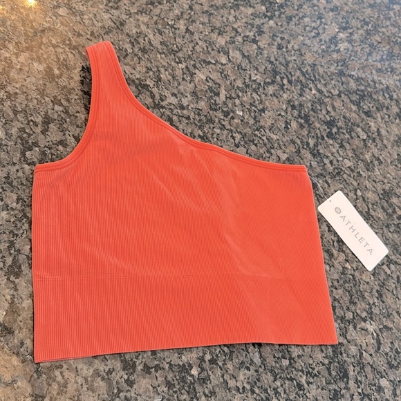 Athleta aurora seamless one shoulder tank NWT L - Picture 2 of 7